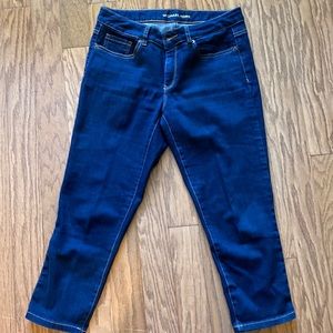 Michael Kors blue jean crop pant